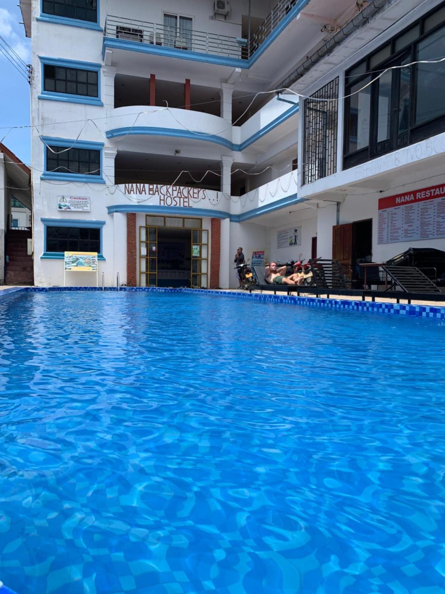 Nana Backpackers Hostel Vang Vieng Buitenkant foto