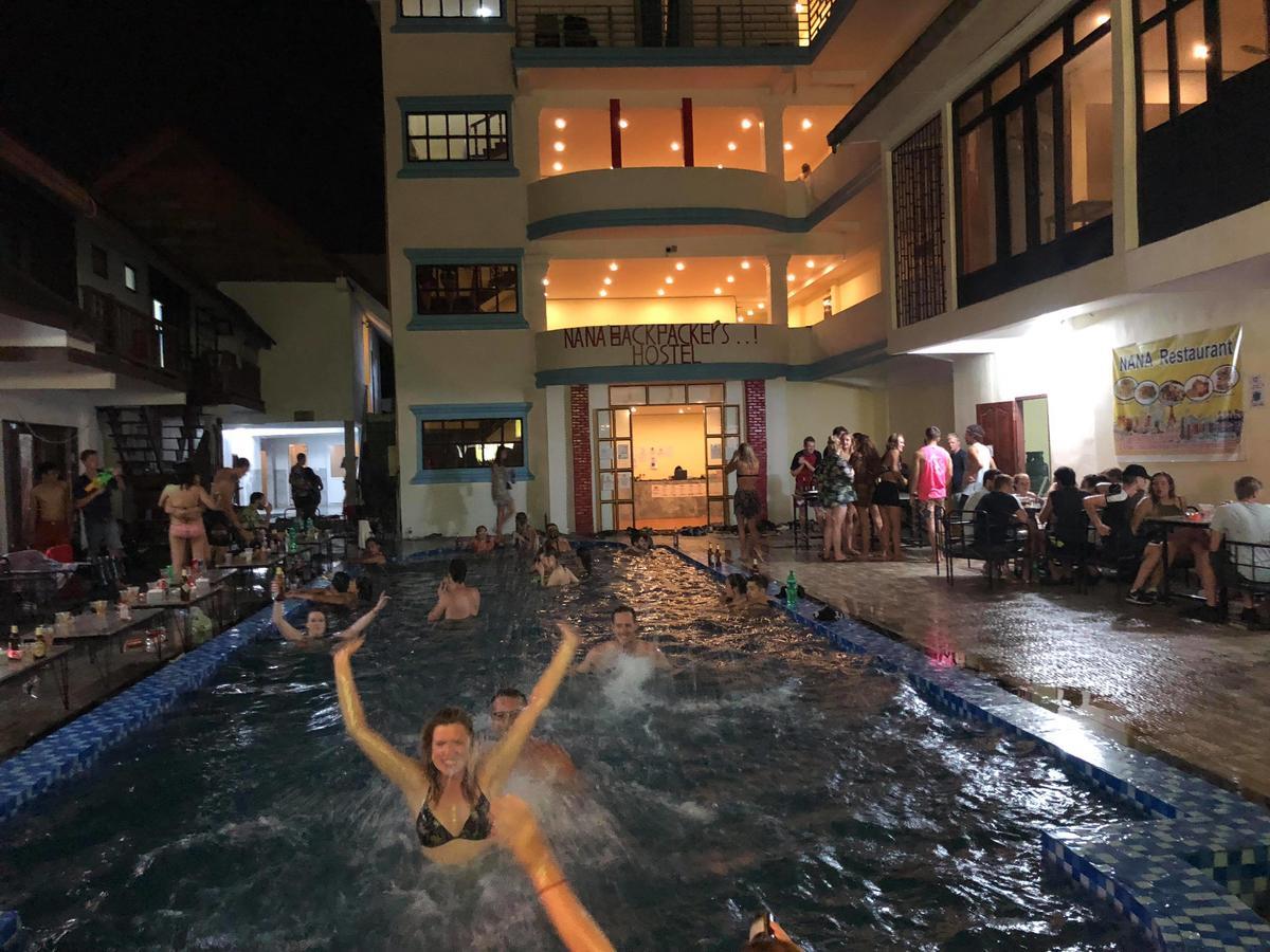 Nana Backpackers Hostel Vang Vieng Buitenkant foto
